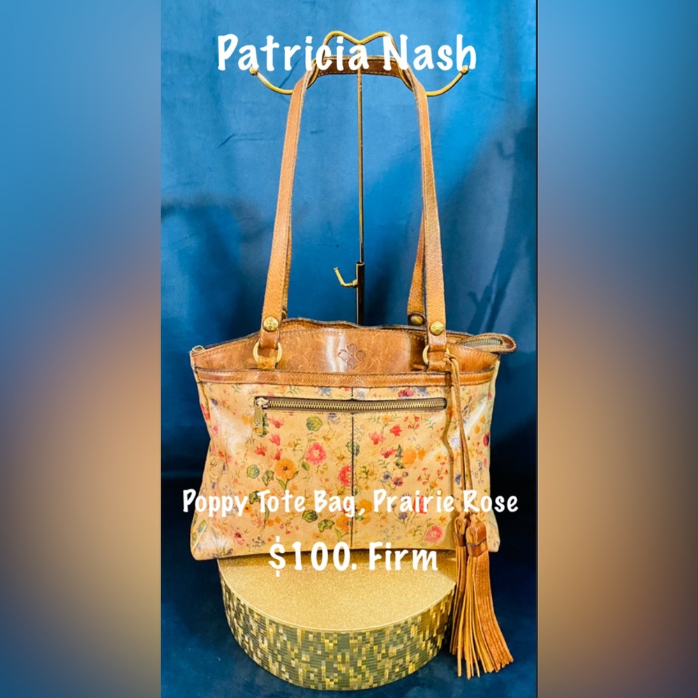 Patricia Nash, 
Poppy Tote, Prairie Rose